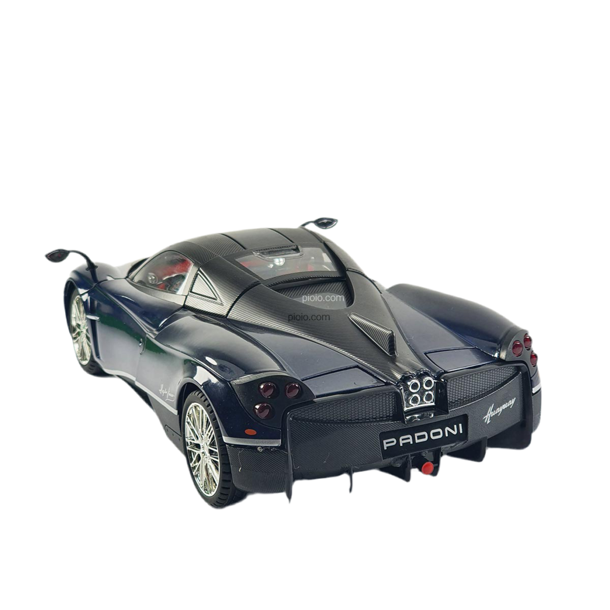 Pagani Huayra 1:18 Die-Cast Alloy Pull-Back Car – Open Doors & Light Music