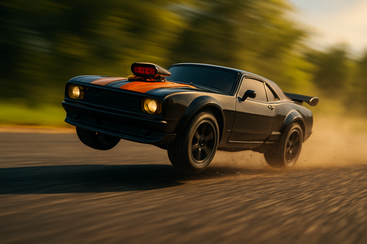 Rechargeable Drift Stunt RC Car – 4WD, Lighting & Smoke Effect (1:16 Scale)