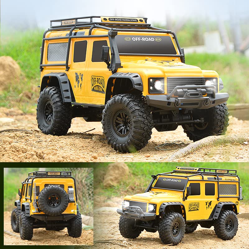 RC Adventure Truck – 4WD, LED Lights & Extra Playtime