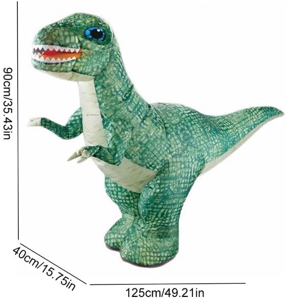 Giant RC Inflatable Dinosaur ā Walking Remote Control Dino Toy with Lights (USB Rechargeable)