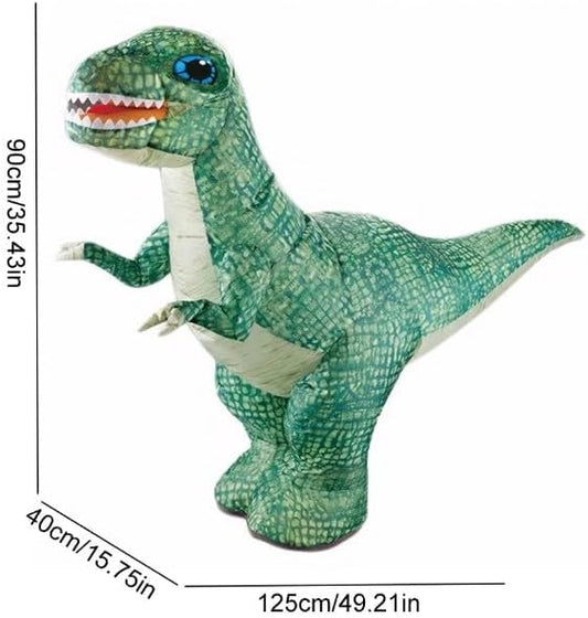 Giant RC Inflatable Dinosaur – Walking Remote Control Dino Toy with Lights (USB Rechargeable)