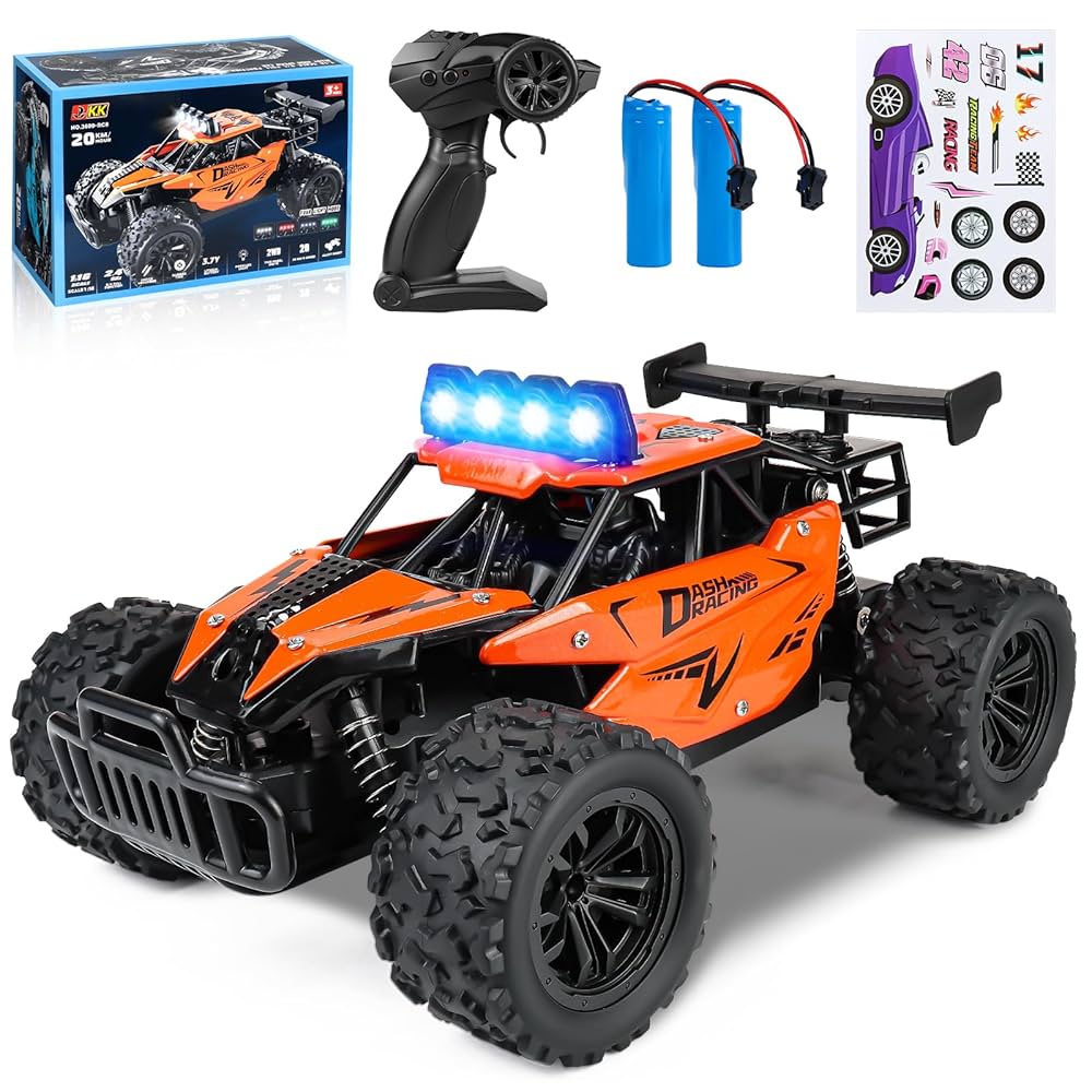 1:16 RC Monster Truck β 2.4GHz Offroad Car with LED Lights (20 km/h)