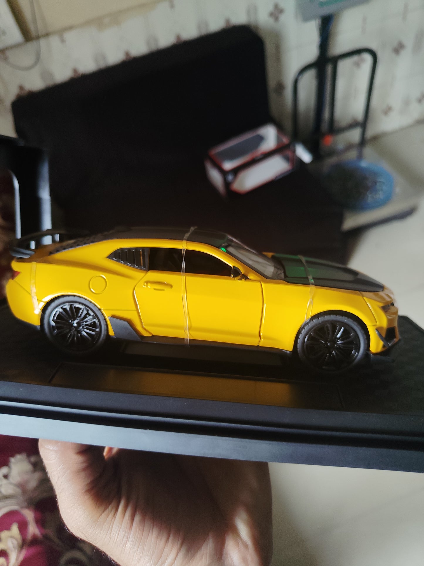 Die cast simulation sound and light pull back series