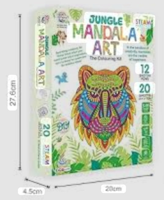 Jungle Mandala art