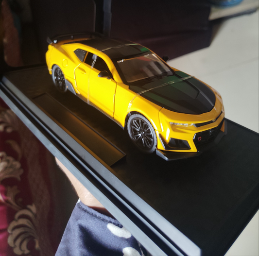 Die cast simulation sound and light pull back series