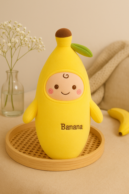 Cute Banana Plush Doll – Soft Cuddly Toy for Kids & Gifts