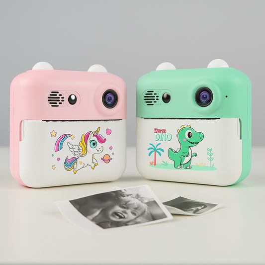 ✨ Instant Print A22C Kids Digital Camera – 24MP HD, Fun Learning Toy & Perfect Gift for Creative Kids 🎁