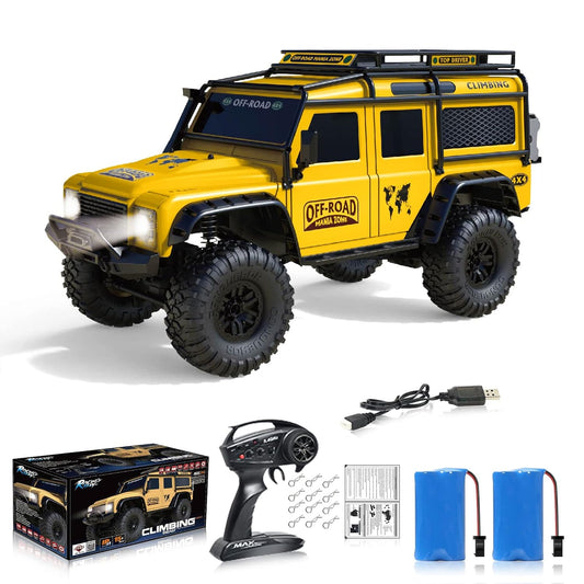 RC Adventure Truck – 4WD, LED Lights & Extra Playtime