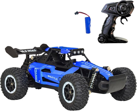 All-Terrain Remote Control Car – 20Kmph Speed, Metal Shock Absorbers & LED Lights”