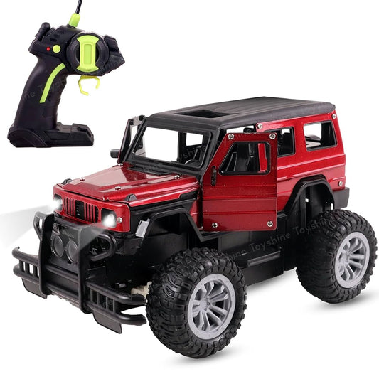 Die-Cast Rock Climber RC Car – Rechargeable All-Terrain Monster Truck Toy with Stunt Racing Power