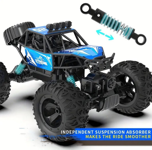 High-Speed RC Hero Monster Car – Remote Control Rock Climbing Toy for Boys