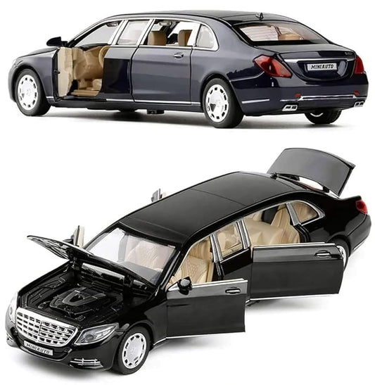 Mercedes Maybach S600 Luxury Diecast Car with Lights & Sound