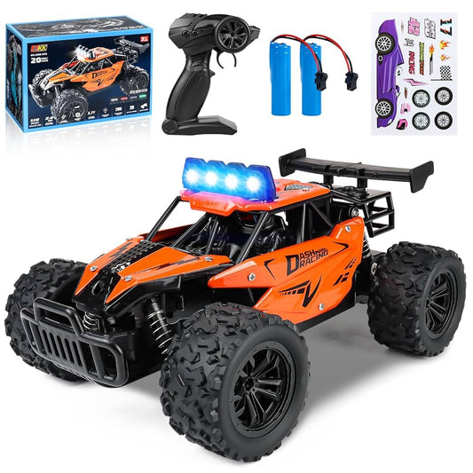 1:16 RC Monster Truck – 2.4GHz Offroad Car with LED Lights (20 km/h)