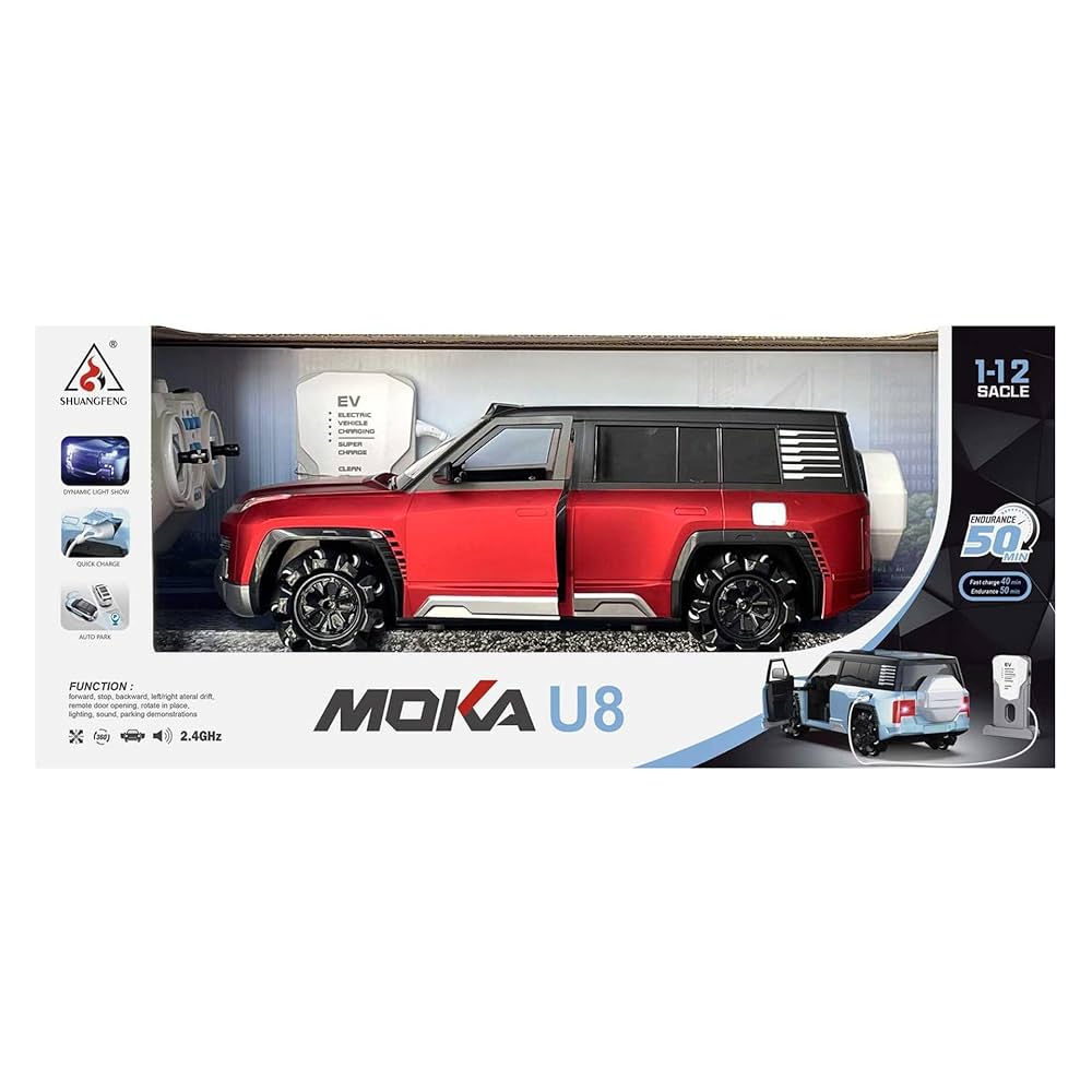 Moka rechargeble u8 car  remote control
