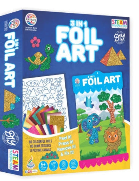 3 in 1 Foil Art