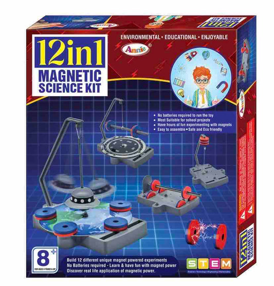12 in 1 magnetic scince kit
