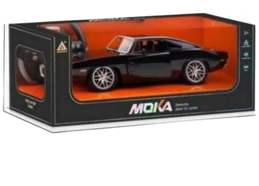 Moka dodge challenger remote car Black