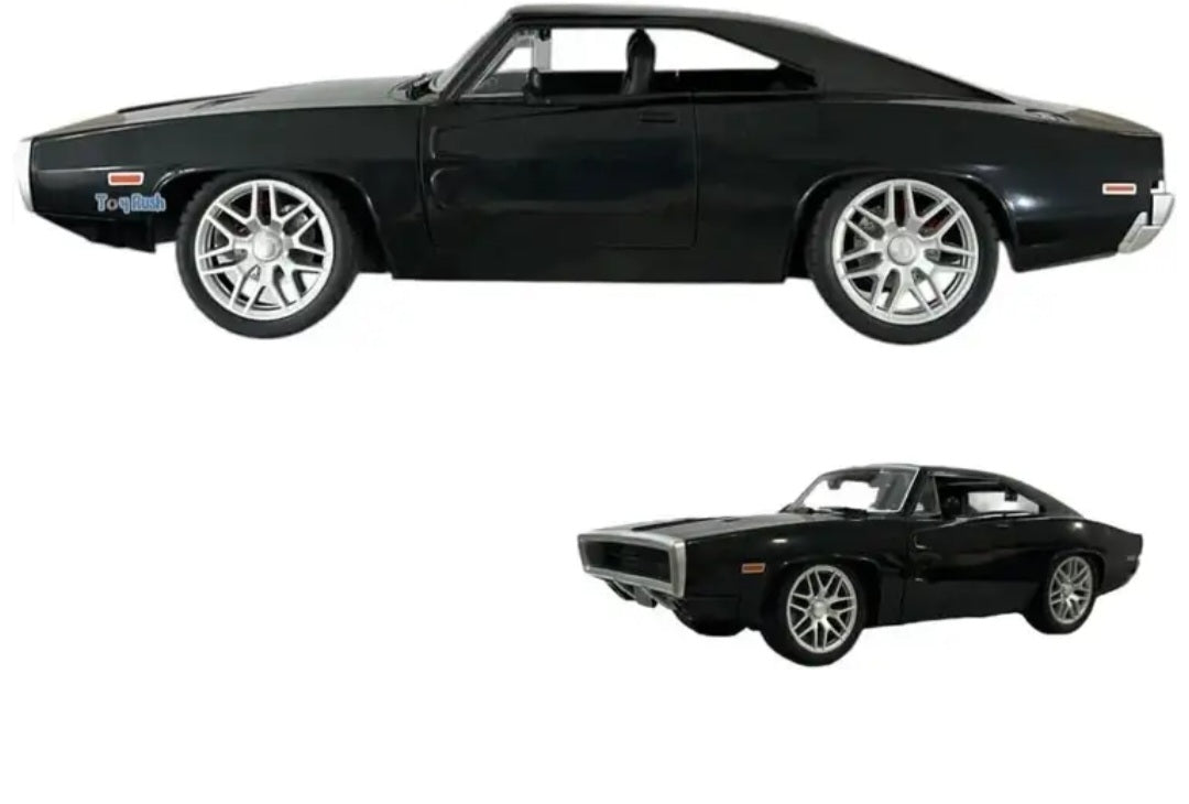 Moka dodge challenger remote car Black