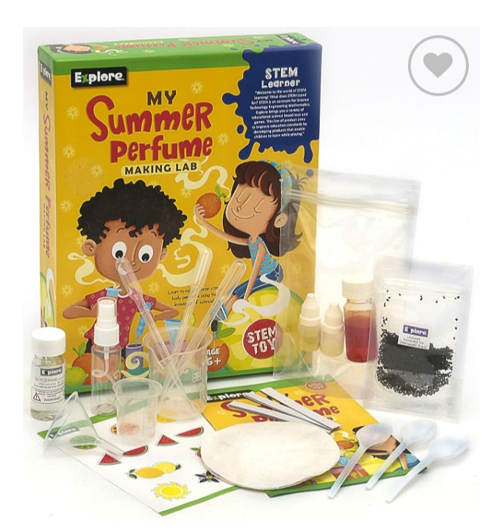 Summer perfume making lab