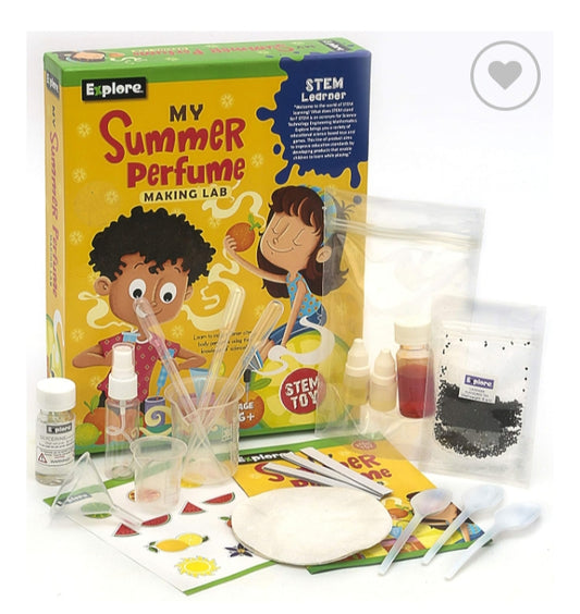 Summer perfume making lab