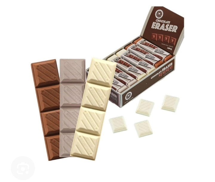 Chocolate eraser