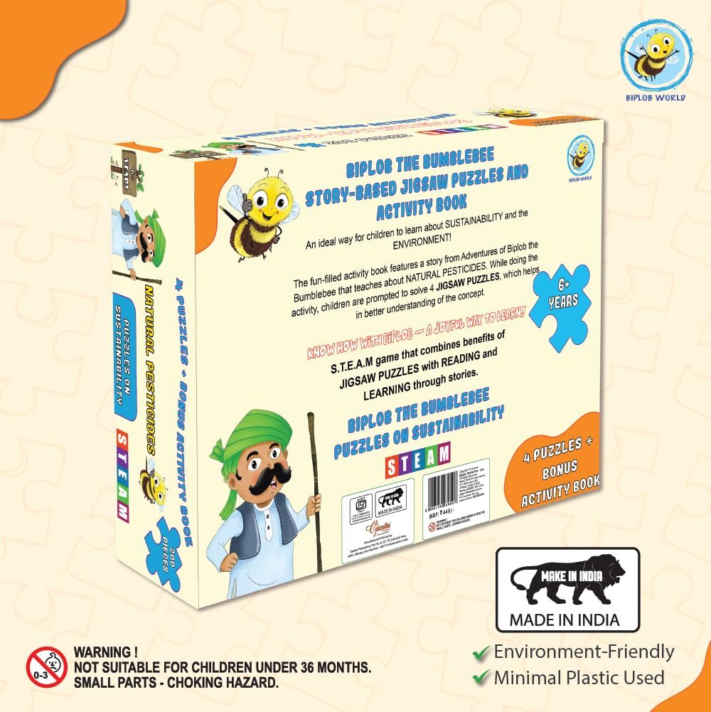 4 puzzles+bonus activity book